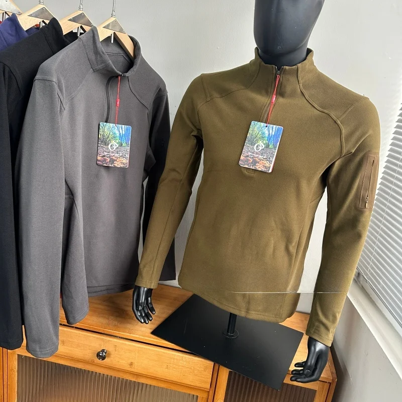 Outdoor Warm Fce Long Sve Hoodie Zipper f Open Jaet Double Sided Velvet Stand Collar Qui Heat Clothing for Men
Outdoor Warm Fce Long Sve Hoodie Zipper f Open Jaet Double Sided Velvet Stand Collar Qui Heat Clothing for Men