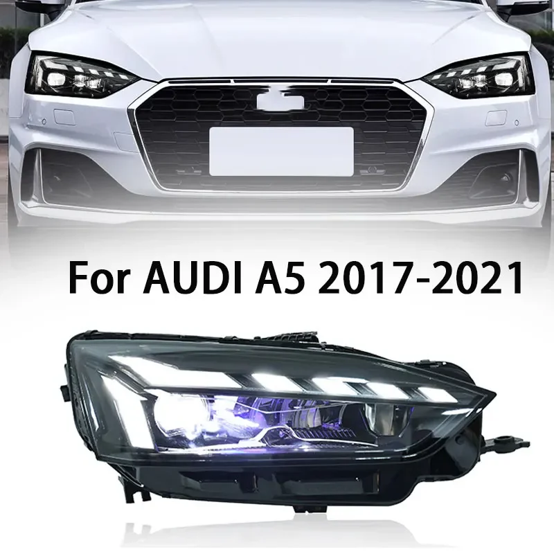 Светодиодные фары для Audi A5 RS5 Светодиодные фары 2017-2021 Фары A5 DRL Указатель поворота Дальнего света Объектив проектора Angel Eye
Светодиодные фары для Audi A5 RS5 Светодиодные фары 2017-2021 Фары A5 DRL Указатель поворота Дальнего света Объектив проектора Angel Eye