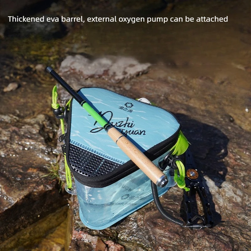 2026 New Triangle Collapsible Water Bucket, Thickened Reinforced Folding Live Well, Heavy Duty Portable for Lure Fishing
2026 New Triangle Collapsible Water Bucket, Thickened Reinforced Folding Live Well, Heavy Duty Portable for Lure Fishing