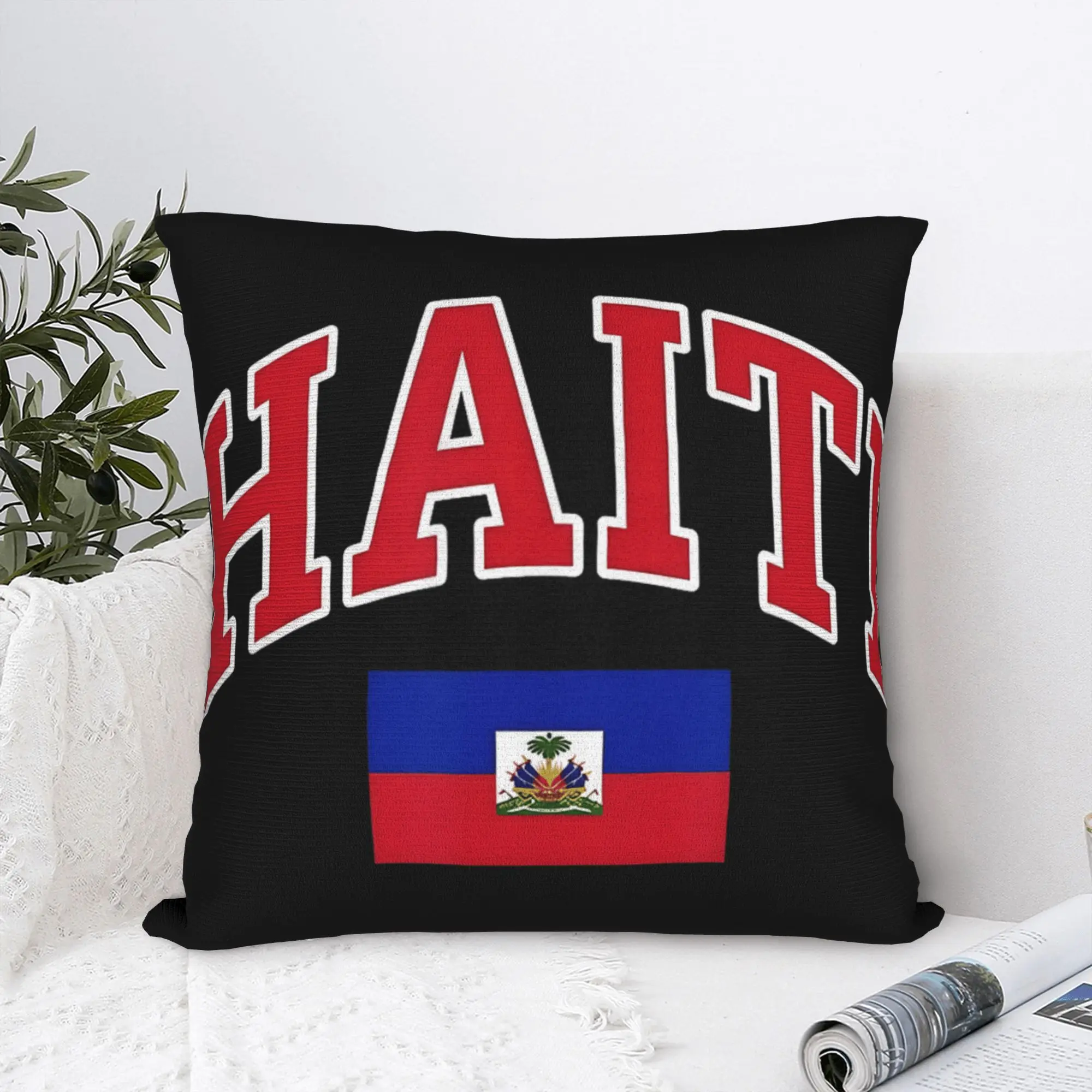 Happy Haitian Flag Day Haiti Flag Pillow Case Funny Pillow Cover Comfy Pillowcases For Sofa Home Decoration
Happy Haitian Flag Day Haiti Flag Pillow Case Funny Pillow Cover Comfy Pillowcases For Sofa Home Decoration