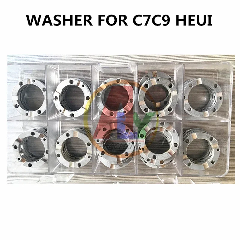 CRIN Common Rail Injector Washer Solenoid Valve Adjusting Gaskets Shims for CAT C7C9 HEUI Residual Air Gap Repair
CRIN Common Rail Injector Washer Solenoid Valve Adjusting Gaskets Shims for CAT C7C9 HEUI Residual Air Gap Repair