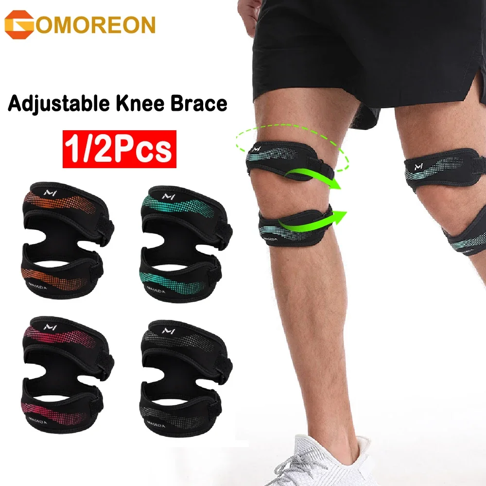 1/2PCS Patellar Tendon Support Strap, Adjustable Knee Brace for Running, Football, Hiking, Tennis, Arthritis, Injury Recover
1/2PCS Patellar Tendon Support Strap, Adjustable Knee Brace for Running, Football, Hiking, Tennis, Arthritis, Injury Recover