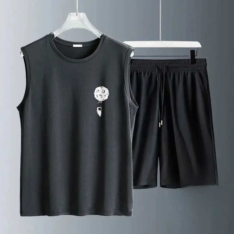 2025 Men Summer Thin Quick Dry T Shirt Shorts Set Gym Casual Daily Wear Lightweight Comfortable Breathable Sportswear Outfit
2025 Men Summer Thin Quick Dry T Shirt Shorts Set Gym Casual Daily Wear Lightweight Comfortable Breathable Sportswear Outfit