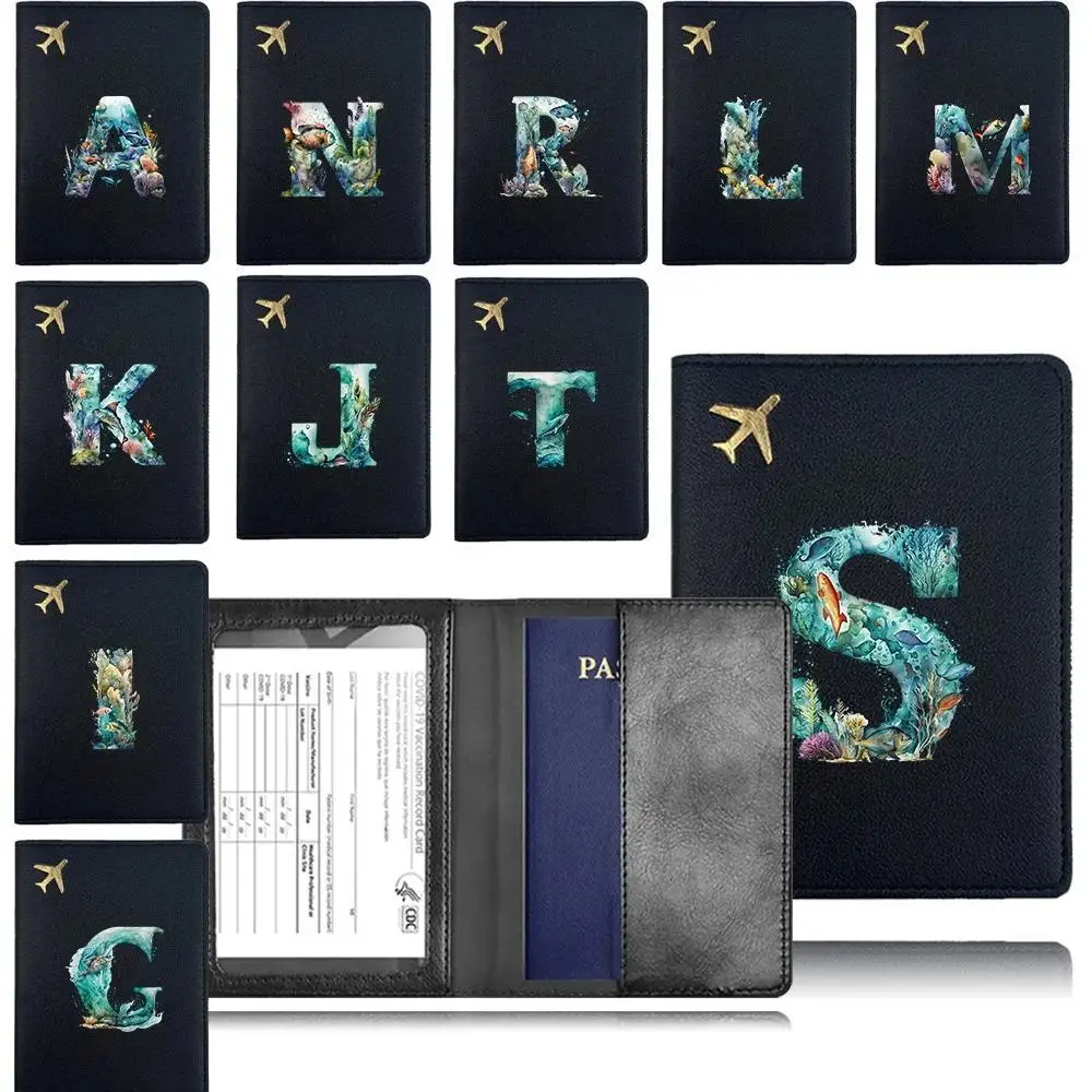 Многофункциональный кожаный чехол для паспорта и карт с защитой от воды, с рисунком рыбы и букв, легко носить с собой
Многофункциональный кожаный чехол для паспорта и карт с защитой от воды, с рисунком рыбы и букв, легко носить с собой