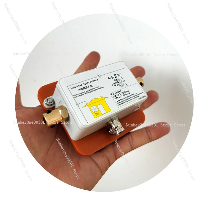 FM Air Band Handheld Half Wave Dipole Antenna Band Receiving External Omnidirectional
FM Air Band Handheld Half Wave Dipole Antenna Band Receiving External Omnidirectional