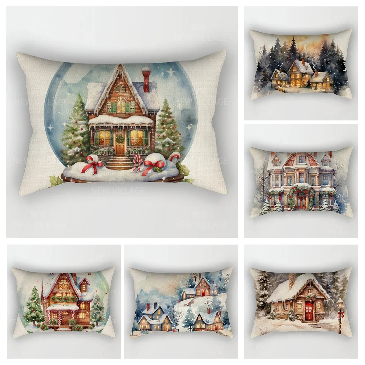 Decorative Cushion Home Living Room Decor Throw Pillow Cover 48*74 30x50cm 40x60cm 50x70cm bedroom bed winter Merry Christmas
Decorative Cushion Home Living Room Decor Throw Pillow Cover 48*74 30x50cm 40x60cm 50x70cm bedroom bed winter Merry Christmas