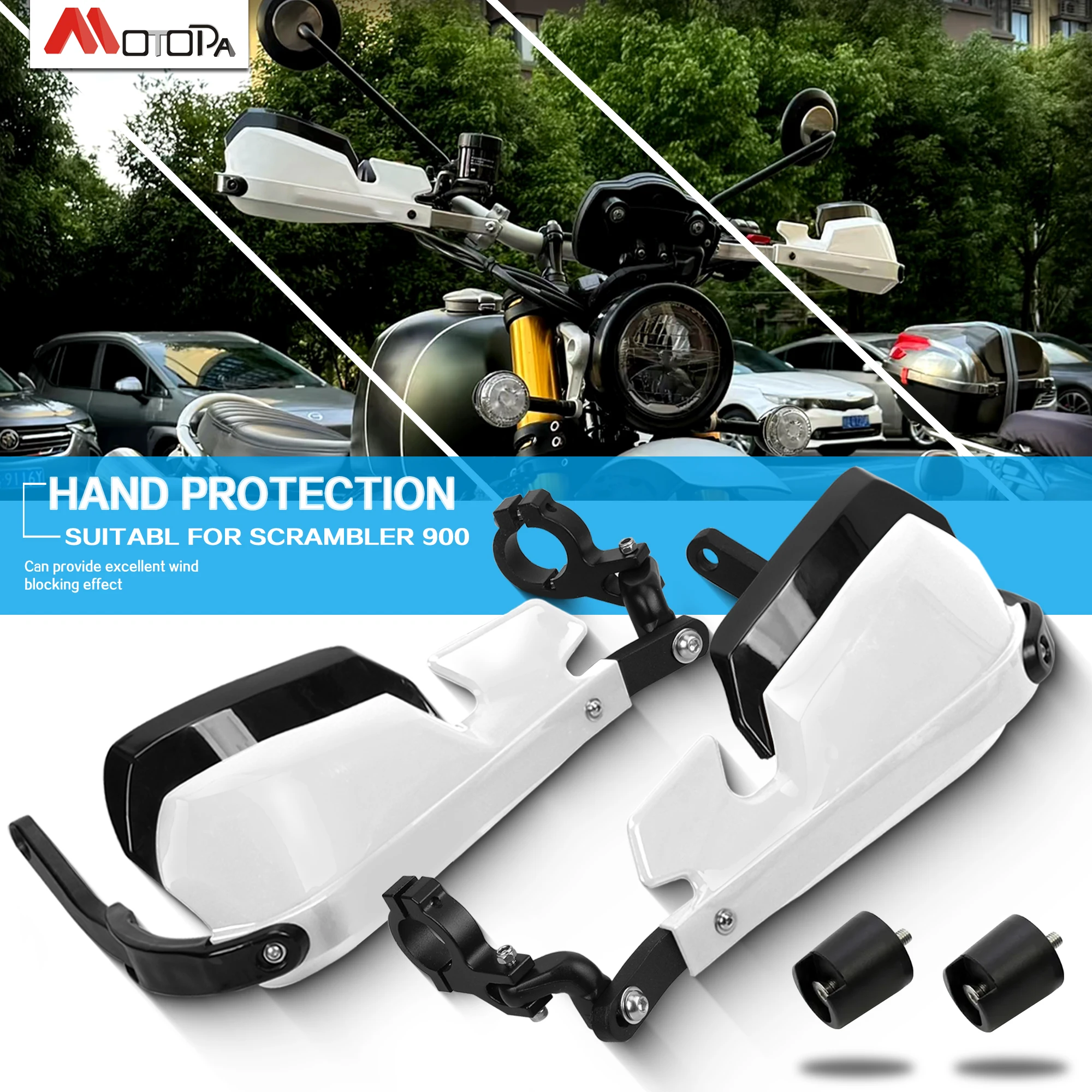 Мотоциклетные поручни из алюминиевого сплава для Scrambler 400X Speed 400x Scrambler 400X 2024 2025, защита рук на руль 
Мотоциклетные поручни из алюминиевого сплава для Scrambler 400X Speed 400x Scrambler 400X 2024 2025, защита рук на руль