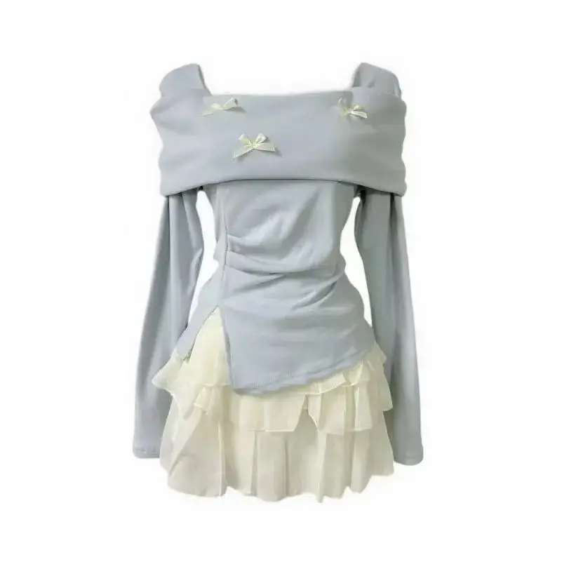 New Women's Spring and Summer Playful Set Off-shoulder Top with Apricot-colored Mini Skirt Two-piece Set
New Women's Spring and Summer Playful Set Off-shoulder Top with Apricot-colored Mini Skirt Two-piece Set