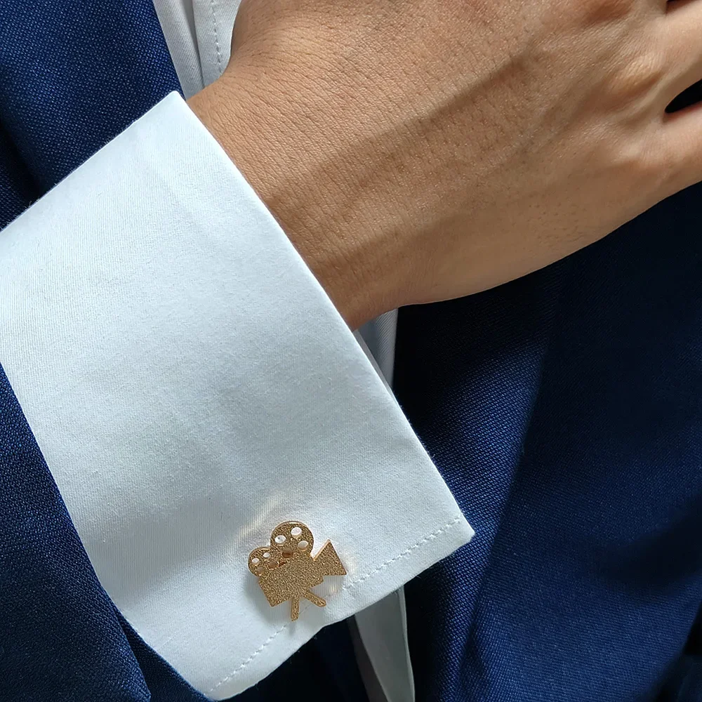Novelty Camera Cufflinks for Mens Shirt Cuff Buttons High Quality Enamel Cuff Links Brand Jewelry Groom Wedding Gift
Novelty Camera Cufflinks for Mens Shirt Cuff Buttons High Quality Enamel Cuff Links Brand Jewelry Groom Wedding Gift