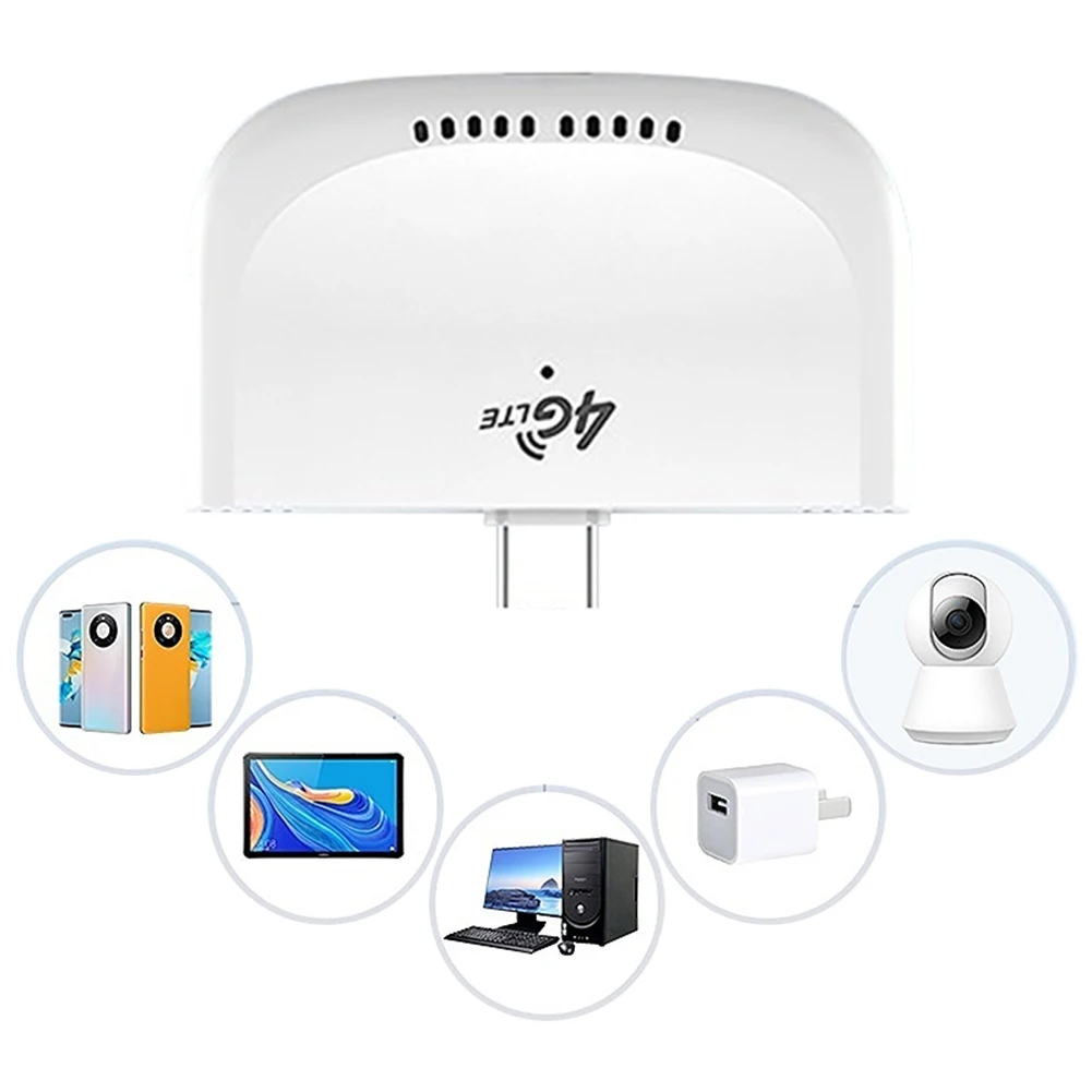 High Speed 4G LTE WiFi Modem with USB Adapter Wireless 4G Router Type-C Mobile Router Hotspot for RV Travel Camping Remote Area
High Speed 4G LTE WiFi Modem with USB Adapter Wireless 4G Router Type-C Mobile Router Hotspot for RV Travel Camping Remote Area