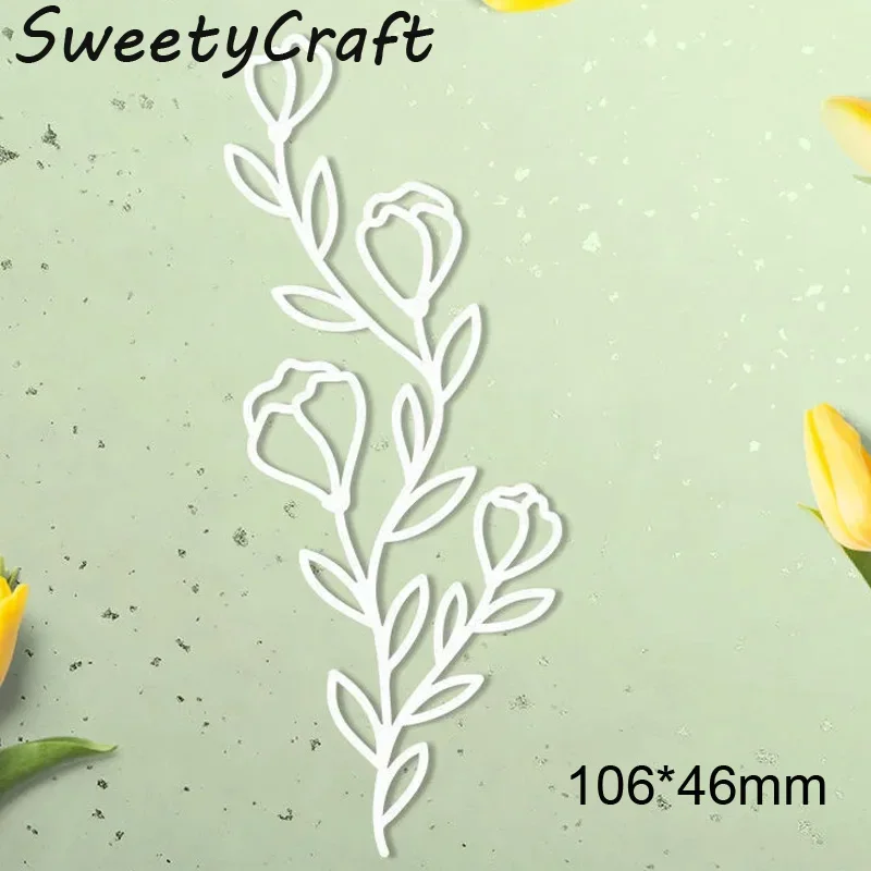 Flower Branch frame new cutting dies 2025 scrapbooking metal die cutter supplies troqueles de corte stamping craft templates
Flower Branch frame new cutting dies 2025 scrapbooking metal die cutter supplies troqueles de corte stamping craft templates