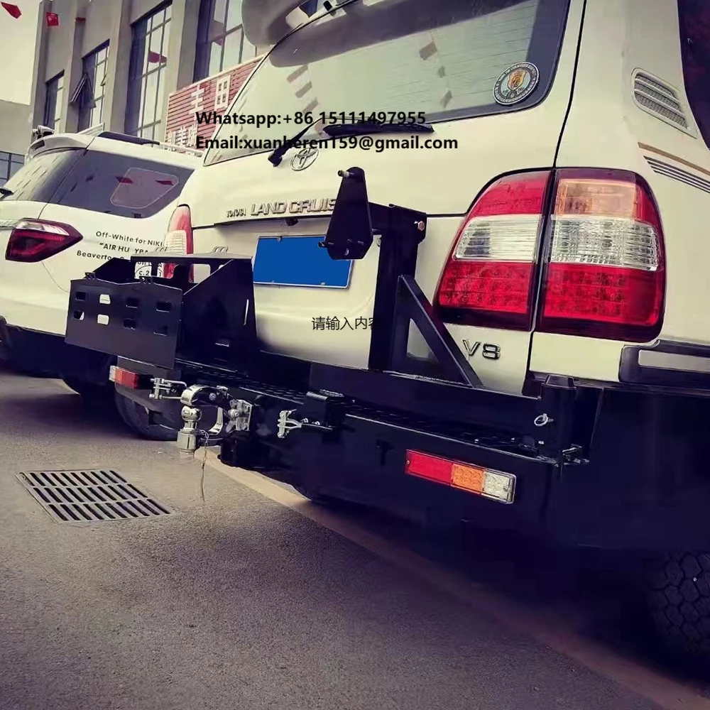 Оптовая продажа: Модифицированный стальной защитный бампер и внедорожный задний бампер-кенгурятник для Toyota Land Cruiser LC200
Оптовая продажа: Модифицированный стальной защитный бампер и внедорожный задний бампер-кенгурятник для Toyota Land Cruiser LC200