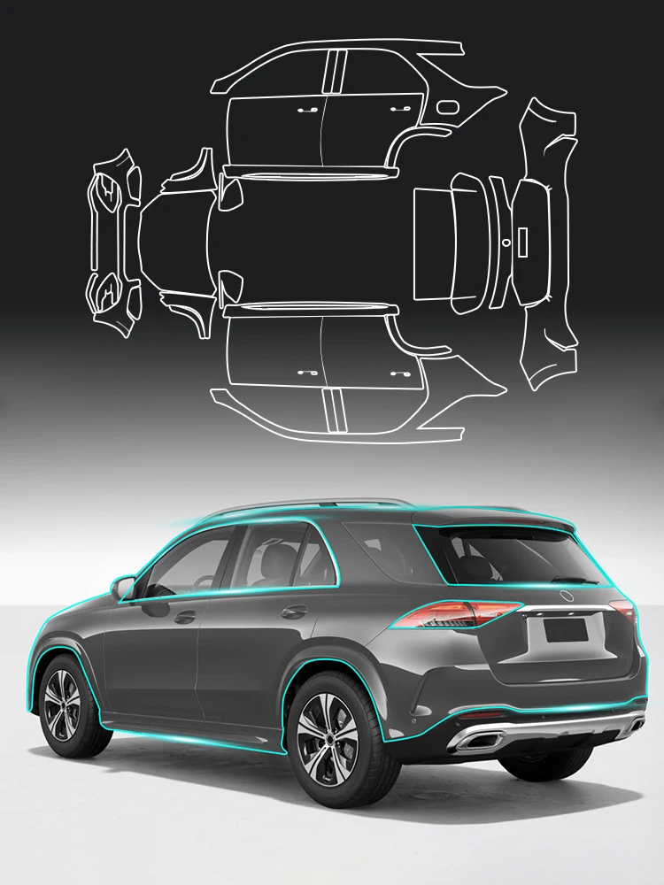 Защитная пленка для кузова автомобиля (PPF) из ТПУ, прозрачная, предварительно вырезанная, для Mercedes-Benz GLE SUV 2024 года и новее, комплект, защита от царапин, аксессуары для экстерьера автомобиля
Защитная пленка для кузова автомобиля (PPF) из ТПУ, прозрачная, предварительно вырезанная, для Mercedes-Benz GLE SUV 2024 года и новее, комплект, защита от царапин, аксессуары для экстерьера автомобиля