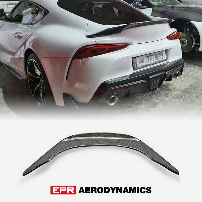 Автомобильные аксессуары для Toyota Supra 2020, углеродное волокно, стиль EPA2, заднее крыло, спойлер багажника, крышка багажника, крыло, аэротюнг, комплекты кузова
Автомобильные аксессуары для Toyota Supra 2020, углеродное волокно, стиль EPA2, заднее крыло, спойлер багажника, крышка багажника, крыло, аэротюнг, комплекты кузова