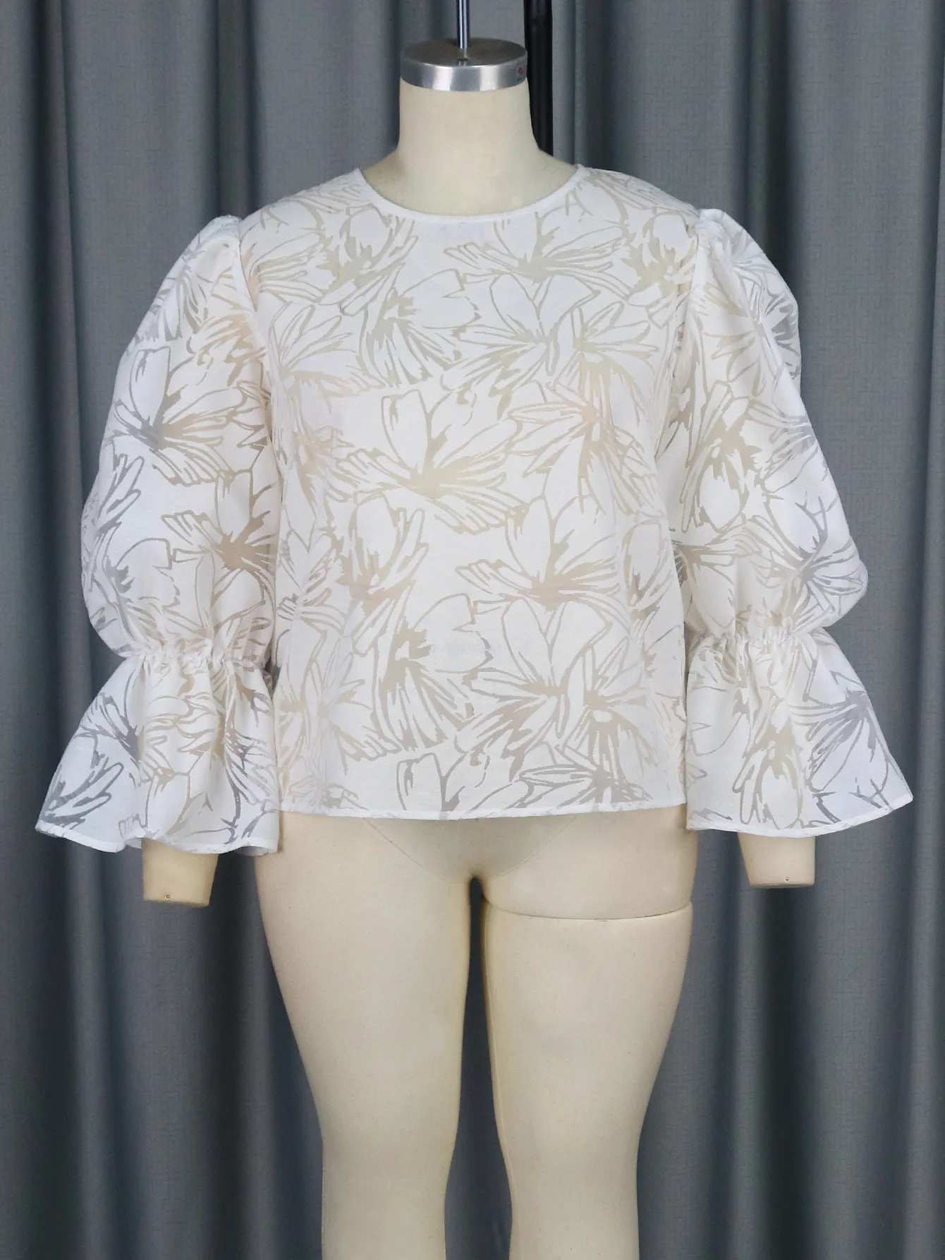 Trumpet New Round Neck AM040219T Sleeves Pure White T-shirt Elegant Party Perspective Women's Top Tops
Trumpet New Round Neck AM040219T Sleeves Pure White T-shirt Elegant Party Perspective Women's Top Tops