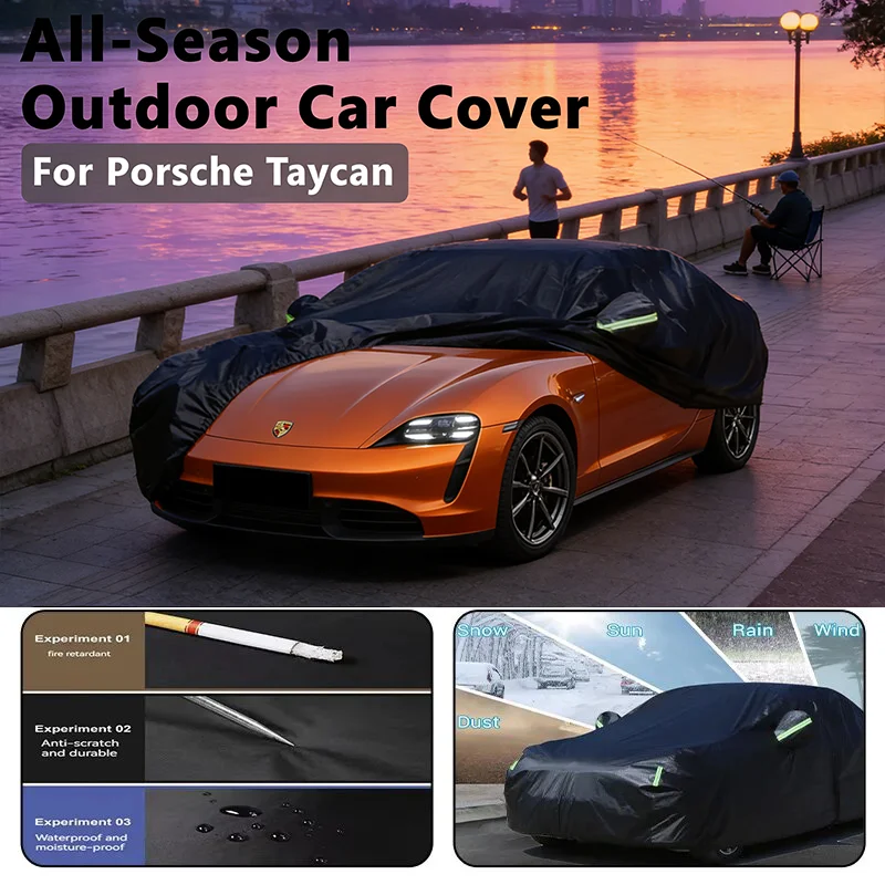 Всесезонный автомобильный чехол для Porsche Taycan — полная защита на открытом воздухе, водонепроницаемый, пылезащитный, термостойкий
Всесезонный автомобильный чехол для Porsche Taycan — полная защита на открытом воздухе, водонепроницаемый, пылезащитный, термостойкий