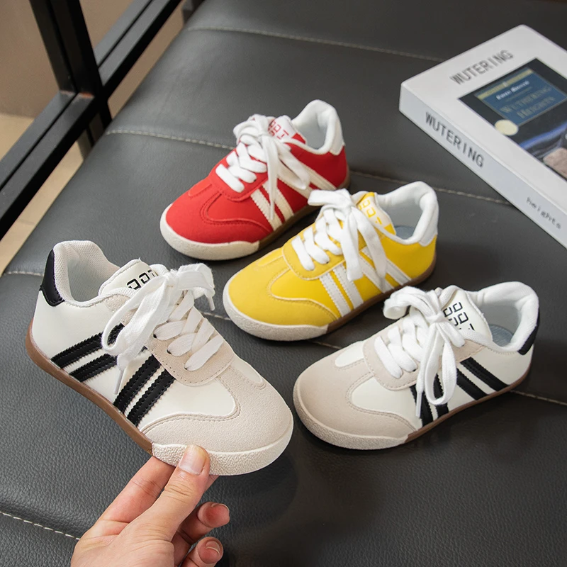 Kids'Casual Shoes Walking Sneakers PU Leather Flat shoes Spring Shoes For Children Anti-slip Breathable White Red Yellow Shoes
Kids'Casual Shoes Walking Sneakers PU Leather Flat shoes Spring Shoes For Children Anti-slip Breathable White Red Yellow Shoes