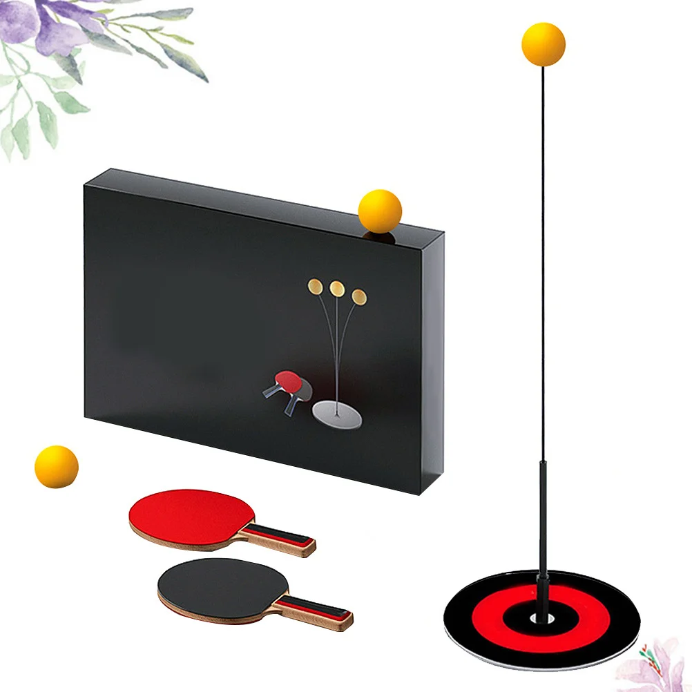 1Set -Pong Training Equipment 1.1m Elastic Shaft Table Tennis Racket Set Trainer -Pong Single Device
1Set -Pong Training Equipment 1.1m Elastic Shaft Table Tennis Racket Set Trainer -Pong Single Device
