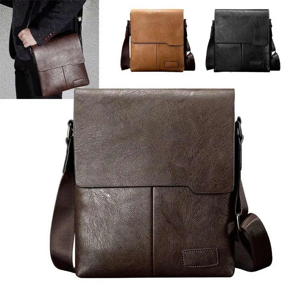 Newest Large Capacity Man Messenger Bag Pu Leather Waterproof Shoulder Bag Adjustable Strap Vintage Handbag Business
Newest Large Capacity Man Messenger Bag Pu Leather Waterproof Shoulder Bag Adjustable Strap Vintage Handbag Business