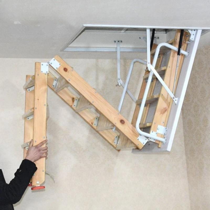 Solid wood loft folding stairs steel wood telescopic villa duplex split-level rotating lift invisible home
Solid wood loft folding stairs steel wood telescopic villa duplex split-level rotating lift invisible home