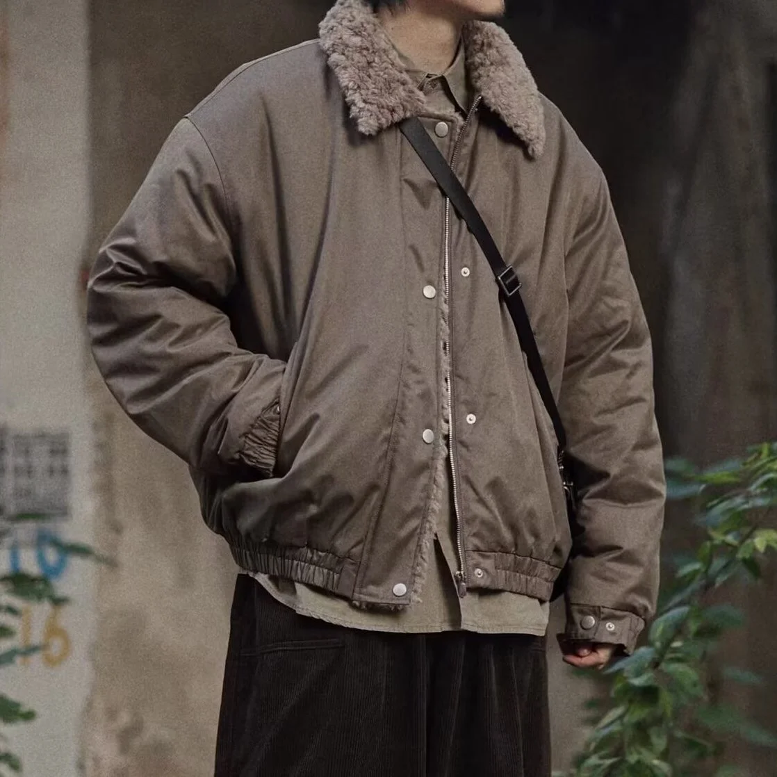 Men's Casual Cotton Jacket with Fleece Double Layered Style Warmth Assurance Turn-down Collar Comfortable Autumn Winte...
Men's Casual Cotton Jacket with Fleece Double Layered Style Warmth Assurance Turn-down Collar Comfortable Autumn Winte...