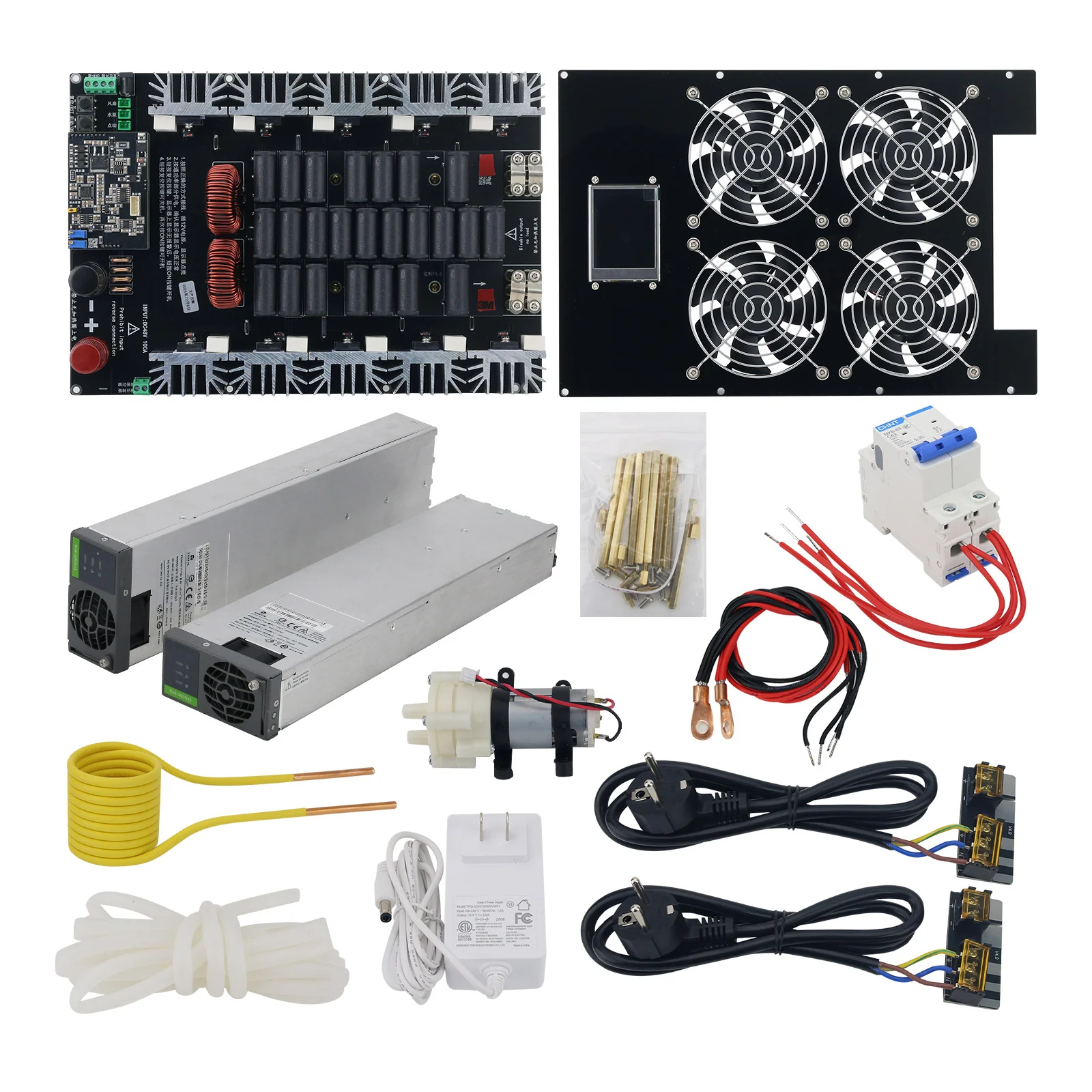 New 5KW/5000W Induction Heating Machine Equipment with 150ML Crucible Air Switch Power Supplies
New 5KW/5000W Induction Heating Machine Equipment with 150ML Crucible Air Switch Power Supplies