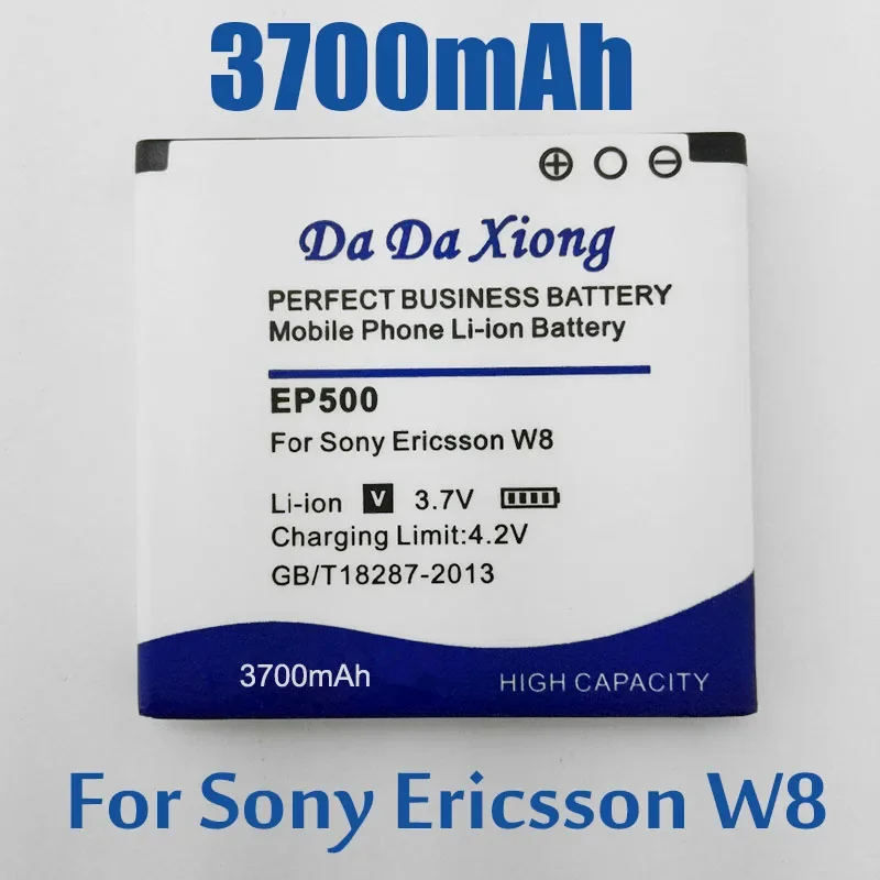 Литий-ионный аккумулятор EP500 емкостью 3700 мАч для Sony Ericsson Xperia ST17I ST15I SK17I X8 U5I E15i Wt18i Wt19i U8
Литий-ионный аккумулятор EP500 емкостью 3700 мАч для Sony Ericsson Xperia ST17I ST15I SK17I X8 U5I E15i Wt18i Wt19i U8