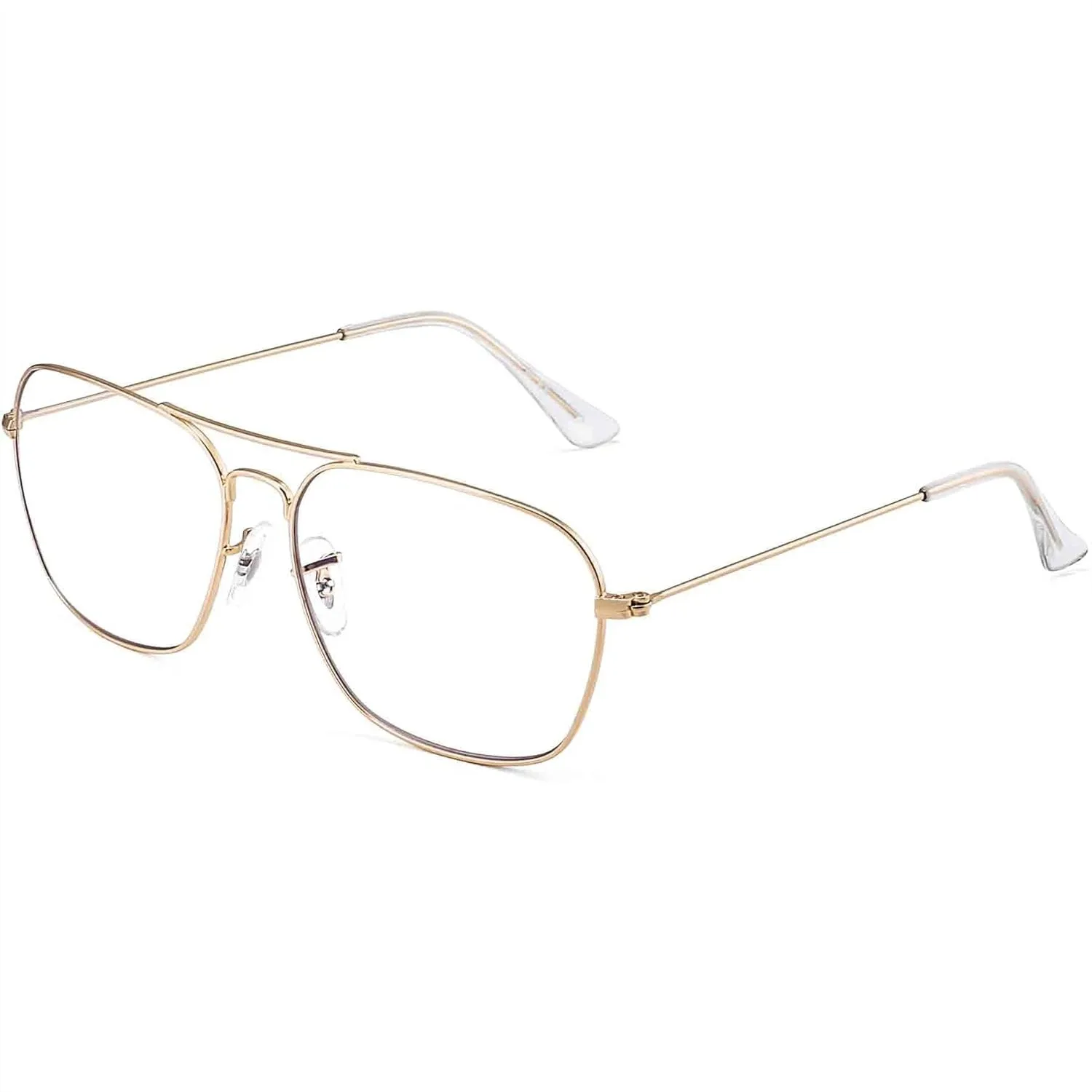 Aviator Blue Light Blocking Glasses for Men Women, Square Computer Eyeglasses with Anti Glare for Gaming Reading
Aviator Blue Light Blocking Glasses for Men Women, Square Computer Eyeglasses with Anti Glare for Gaming Reading