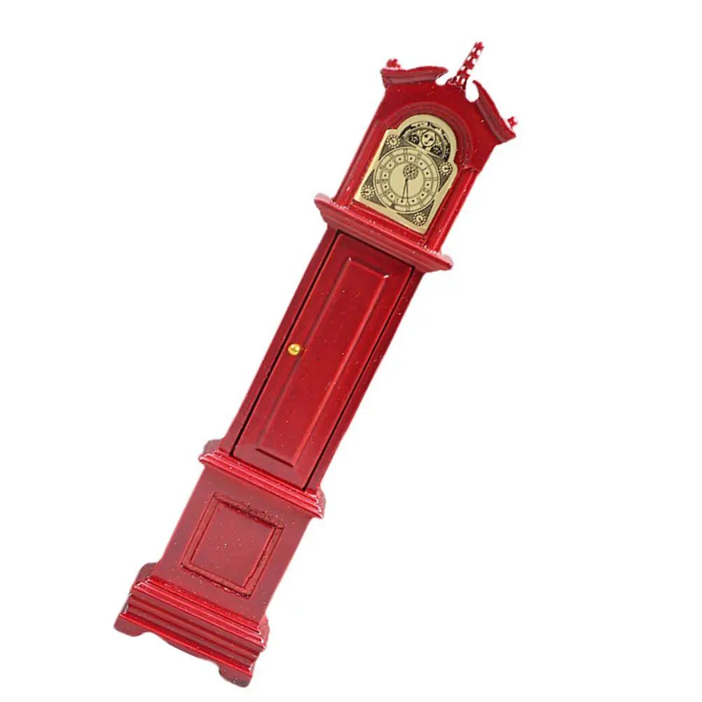 Miniature Floor Clock Retro Mini House Ornament Dollhouse Furniture Decorative Vintage Grandfather Clock Accessory
Miniature Floor Clock Retro Mini House Ornament Dollhouse Furniture Decorative Vintage Grandfather Clock Accessory