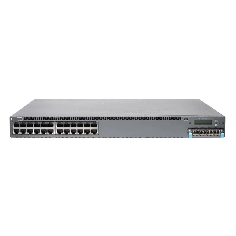 Новый оригинальный сетевой коммутатор EX4300-24T EX4300, 24-портовый 10/100/1000BaseT + 350 Вт переменного тока PS
Новый оригинальный сетевой коммутатор EX4300-24T EX4300, 24-портовый 10/100/1000BaseT + 350 Вт переменного тока PS