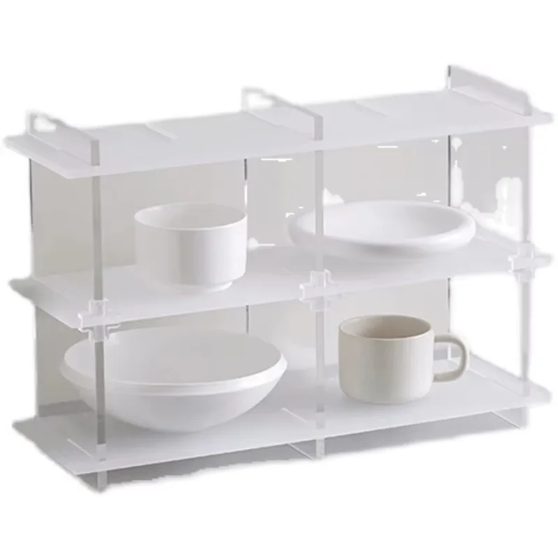 Nordic style acrylic multi-layer cup holder matte transparent shooting props
Nordic style acrylic multi-layer cup holder matte transparent shooting props