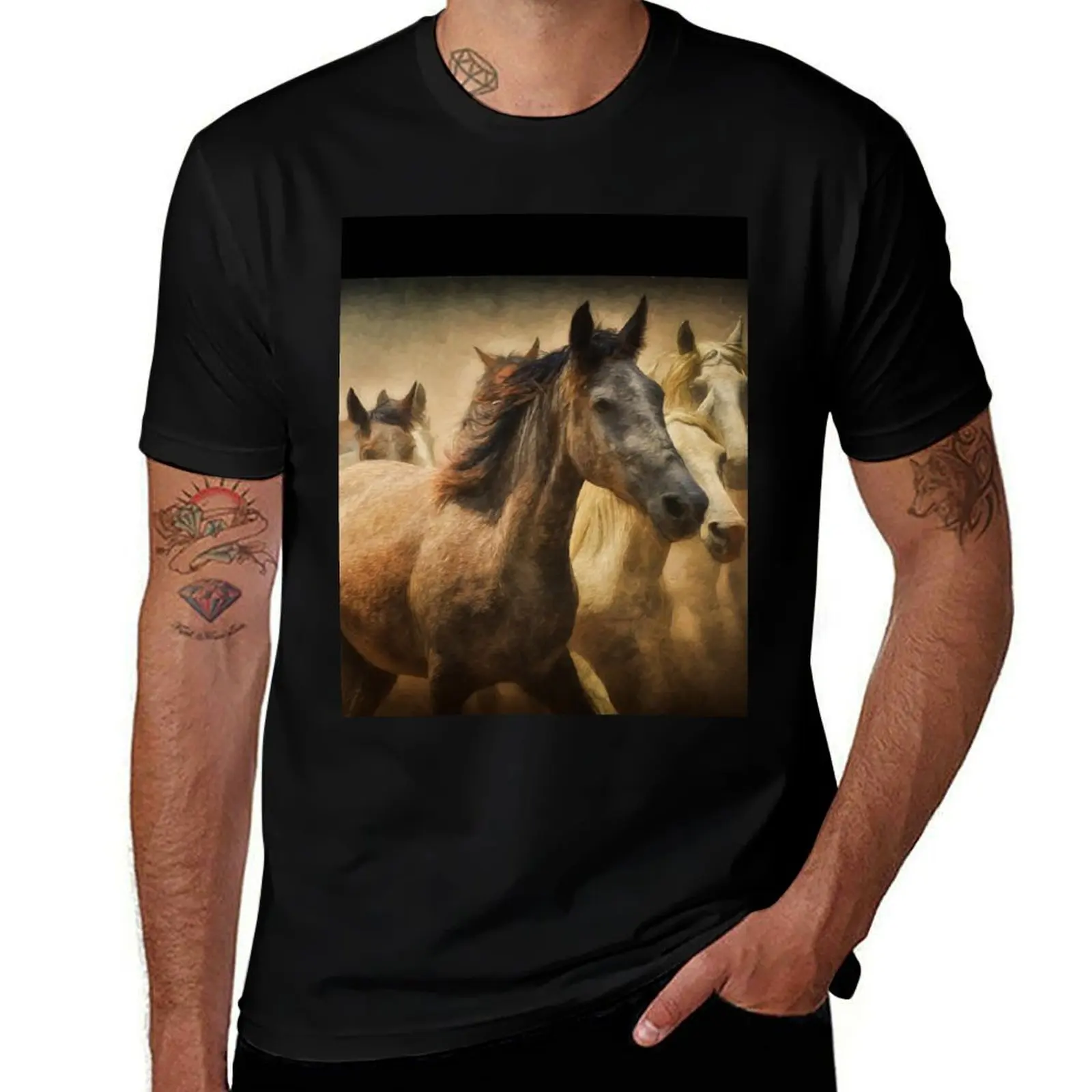 Horse Stampede T-Shirt t shirt man plain t shirt man luxury man graphic t shirt T-shirt
Horse Stampede T-Shirt t shirt man plain t shirt man luxury man graphic t shirt T-shirt