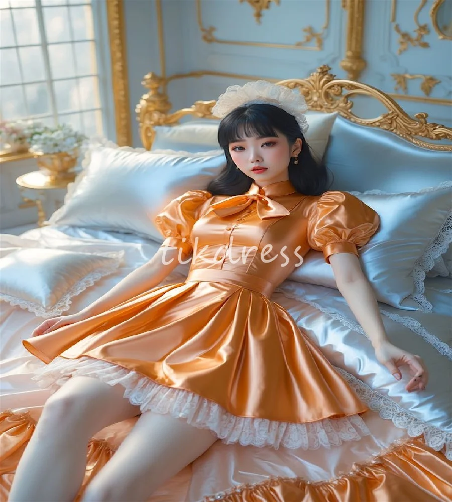Charming Orange Short Prom Dress With Lace Korean Style A Line Mini Cocktail Dress Elegnt Formal Cosplay Evening Wear Customized
Charming Orange Short Prom Dress With Lace Korean Style A Line Mini Cocktail Dress Elegnt Formal Cosplay Evening Wear Customized