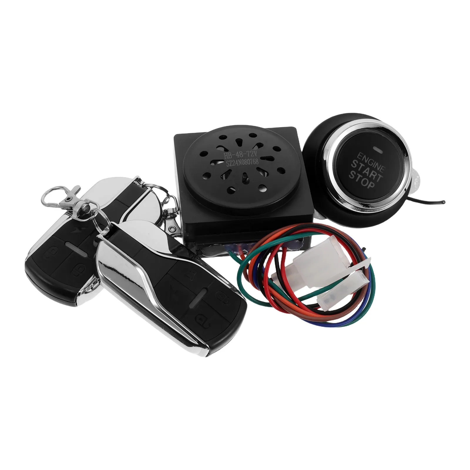 Motorcycle Alarm Security System Anti Theft Motorbike Lock Alarm High Sensitivity Remote Controller Kit Electric Scooter Horn
Motorcycle Alarm Security System Anti Theft Motorbike Lock Alarm High Sensitivity Remote Controller Kit Electric Scooter Horn