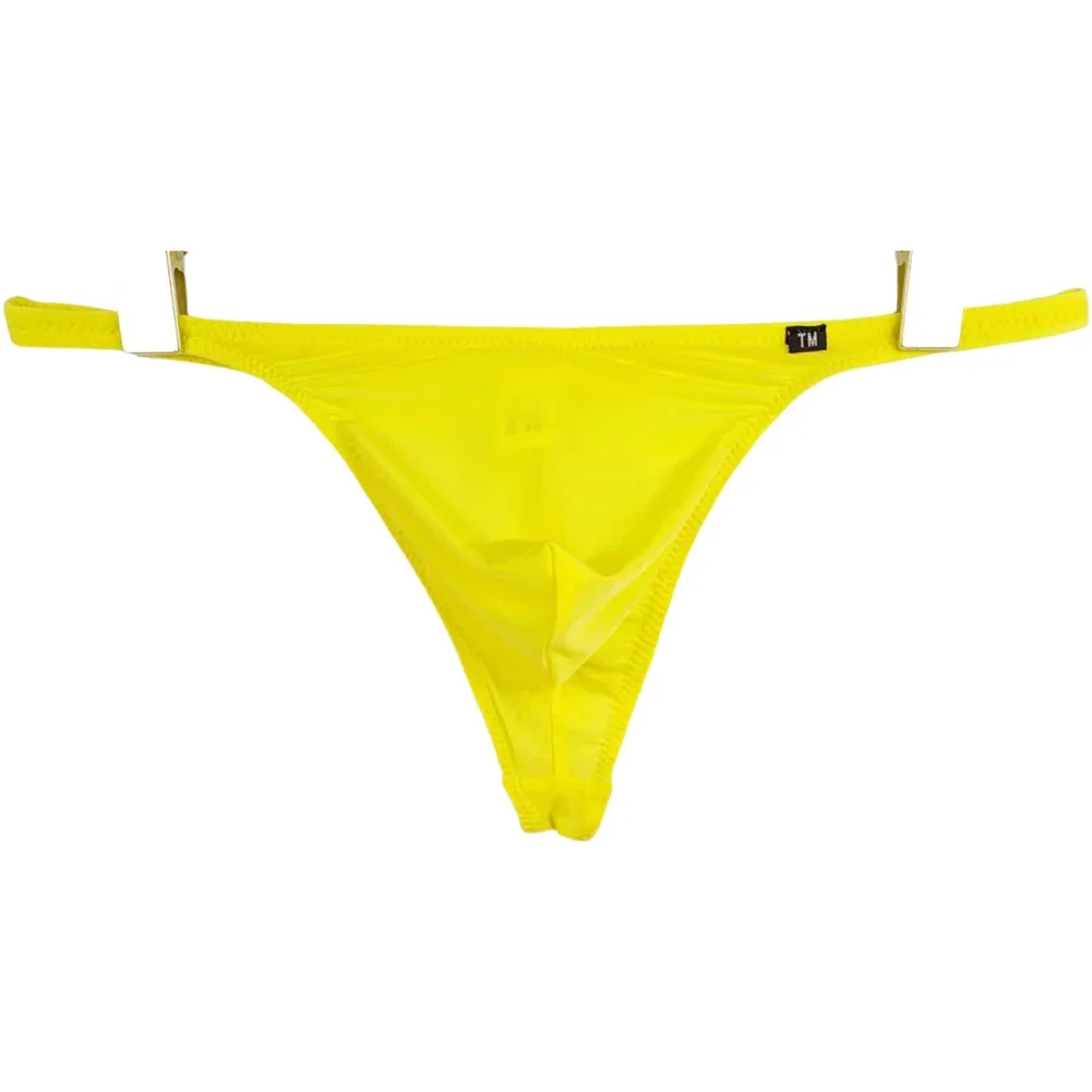 1pc Men's Briefs Elastic Ice Silk Underwear Bulge Pouch Panties Solid Color Thongs G-Strings T-Back Men Jockstrap
1pc Men's Briefs Elastic Ice Silk Underwear Bulge Pouch Panties Solid Color Thongs G-Strings T-Back Men Jockstrap