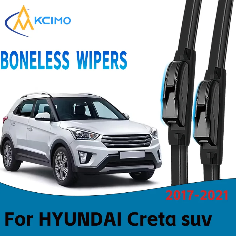 Durable Windshield Wipers Direct Replacement for HYUNDAI Creta suv 2017-2021 Easy to Install Set of Front Wiper Blades
Durable Windshield Wipers Direct Replacement for HYUNDAI Creta suv 2017-2021 Easy to Install Set of Front Wiper Blades