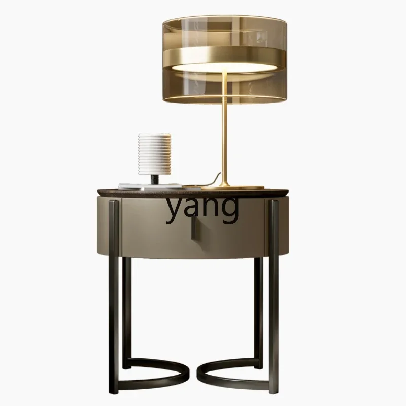 LM round Bedside Table Designer Minimalist Light Luxury Home Bedroom Single Drawer Bedside Cabinet
LM round Bedside Table Designer Minimalist Light Luxury Home Bedroom Single Drawer Bedside Cabinet