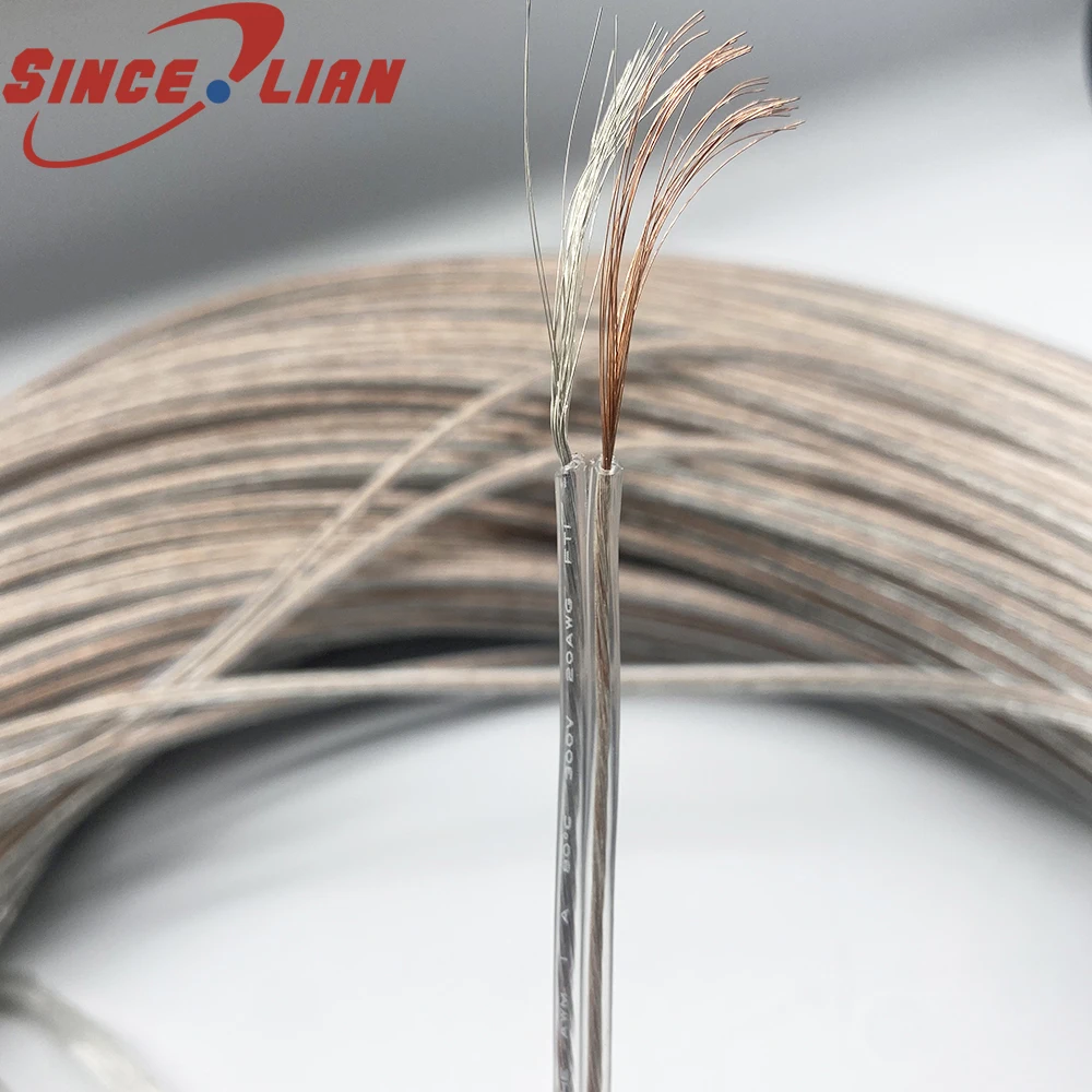 Transparent cable 2pin Flat Ribbon Cable LED Display Screen 2.8mm PVC parallel electric wire for Lighting lamp pendant lighting
Transparent cable 2pin Flat Ribbon Cable LED Display Screen 2.8mm PVC parallel electric wire for Lighting lamp pendant lighting
