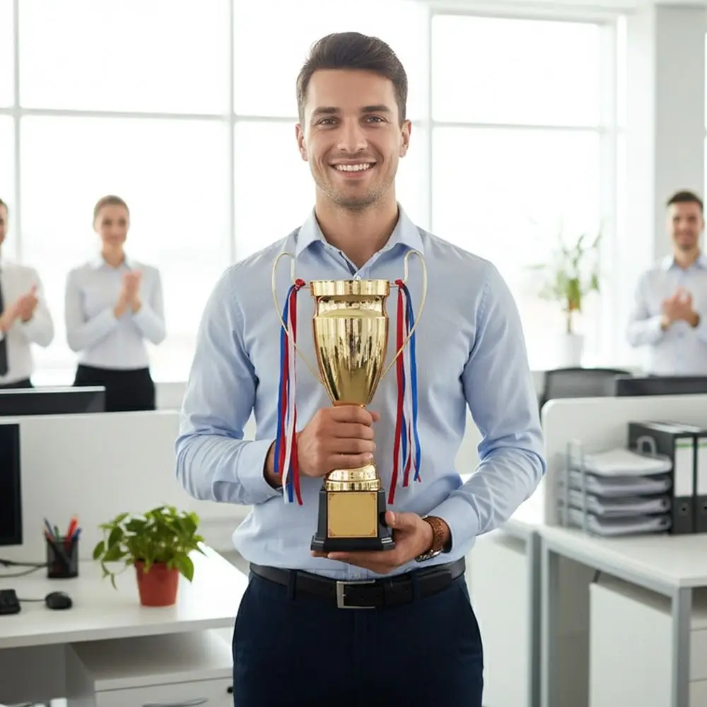 Gold,Silver,Bronze Metal Trophy High End Atmosphere 36/40/45/49CM Metal Cup Metal Material Sports Trophies
Gold,Silver,Bronze Metal Trophy High End Atmosphere 36/40/45/49CM Metal Cup Metal Material Sports Trophies