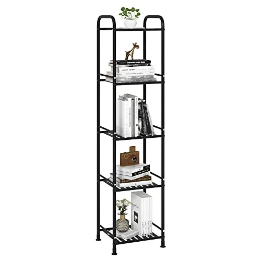 Narrow Bathroom Shelving Unit, Kitchen Storage Rack Organizer Metal Corner Shelf for Living Room Laundry Pantry
Narrow Bathroom Shelving Unit, Kitchen Storage Rack Organizer Metal Corner Shelf for Living Room Laundry Pantry