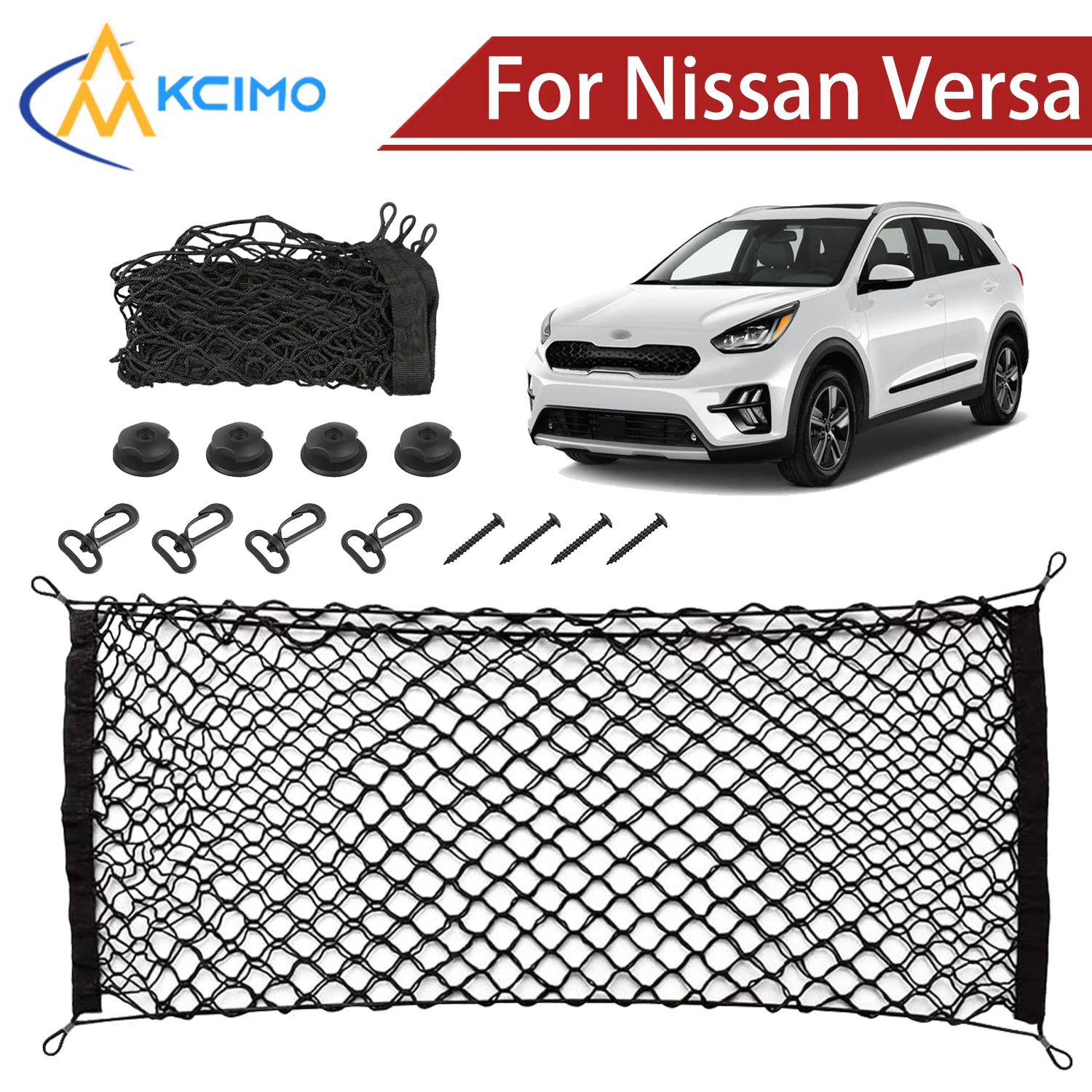 For Nissan Versa 2006-2025 Cargo Net Trunk Organizer, Elastic Mesh Storage Net Car Accessories Storage Belt Hook
For Nissan Versa 2006-2025 Cargo Net Trunk Organizer, Elastic Mesh Storage Net Car Accessories Storage Belt Hook