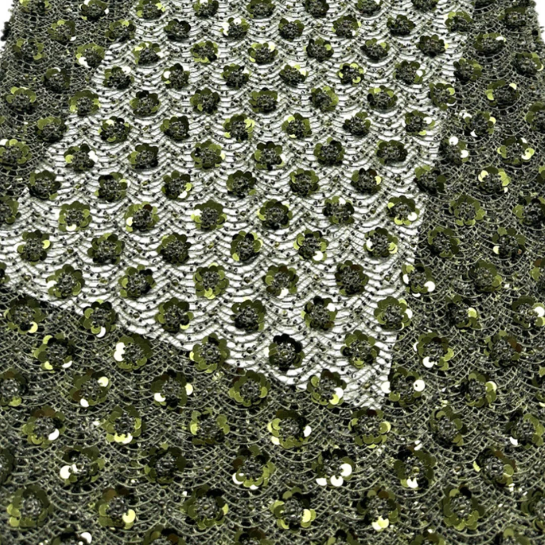 Delicate Bead Tube Sequined High Quality Small Floral Embroidered Tulle African Lace Fabric For Sewing Wedding Party Dress
Delicate Bead Tube Sequined High Quality Small Floral Embroidered Tulle African Lace Fabric For Sewing Wedding Party Dress
