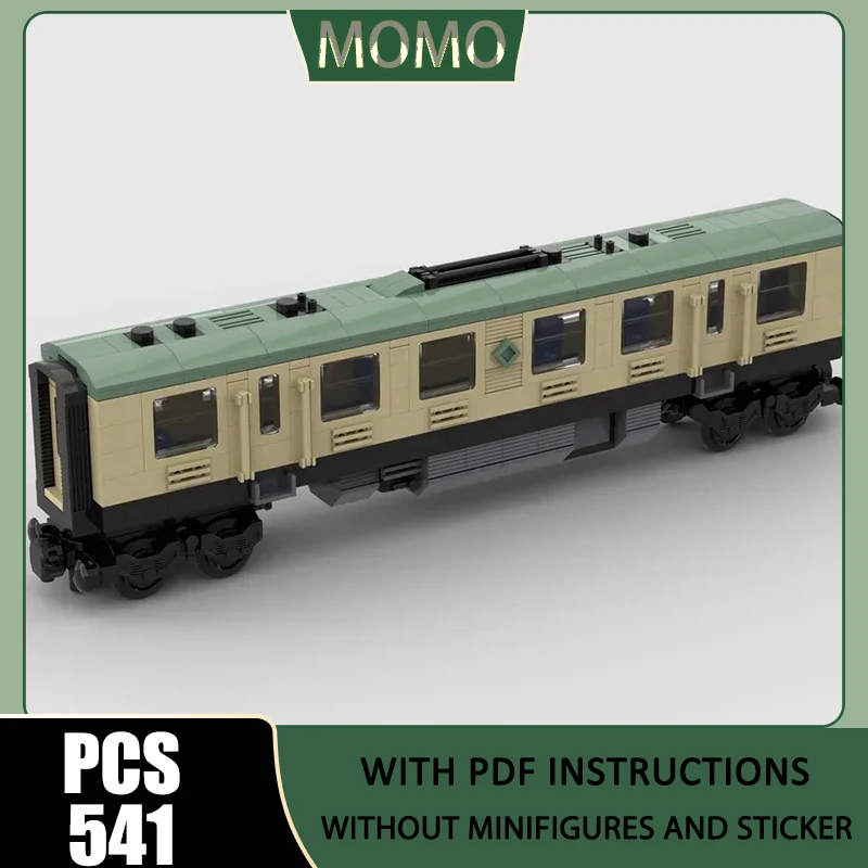 Urban Railway Train Model Moc Building Blocks Passenger Wagon Train Model Technology Model Bricks DIY Assembly Toys Set Giftss
Urban Railway Train Model Moc Building Blocks Passenger Wagon Train Model Technology Model Bricks DIY Assembly Toys Set Giftss