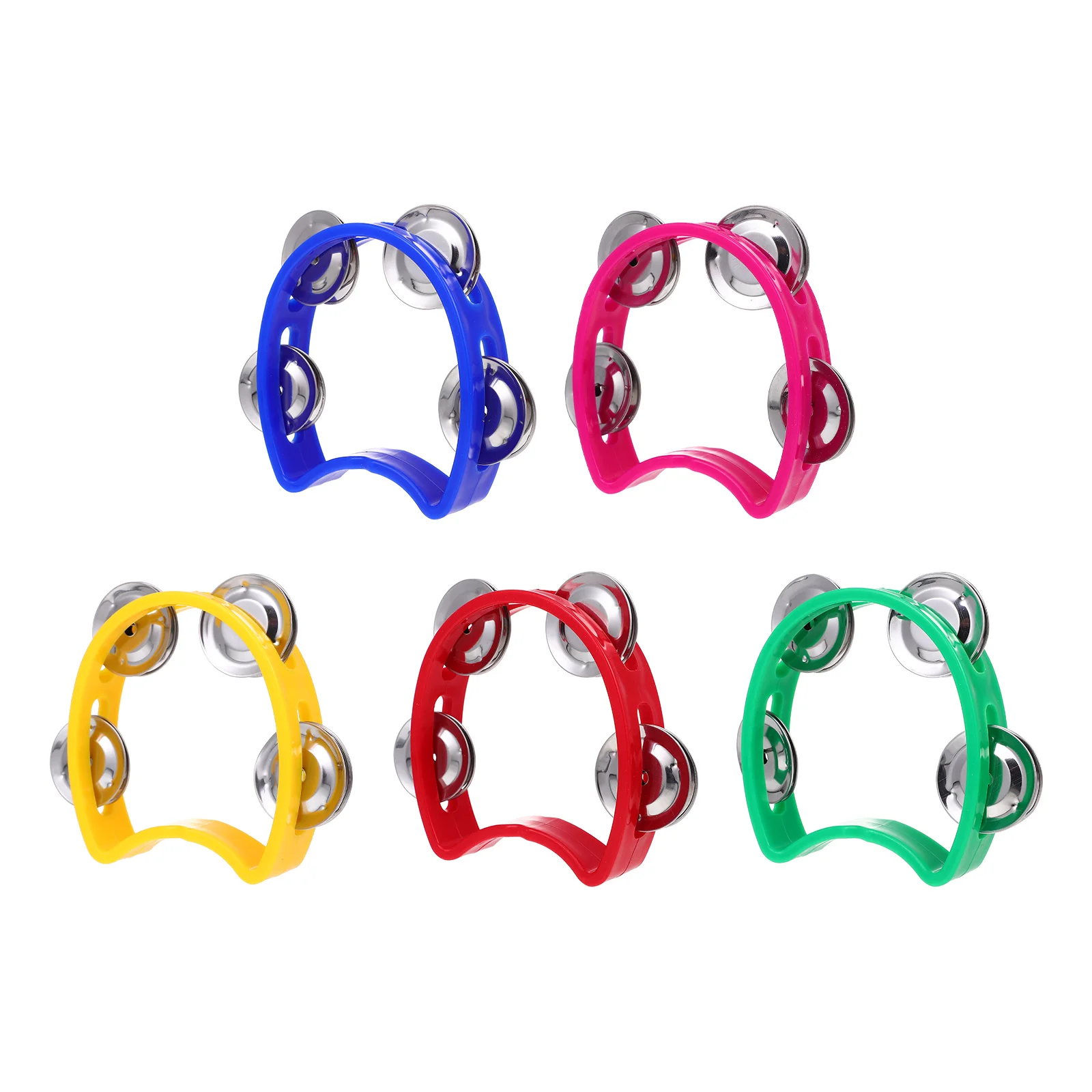 5 Pcs Flower Bell Circle Portable Handheld Tambourines Child Lightweight Metal Plastic Lasting Quality Birthday Festival
5 Pcs Flower Bell Circle Portable Handheld Tambourines Child Lightweight Metal Plastic Lasting Quality Birthday Festival