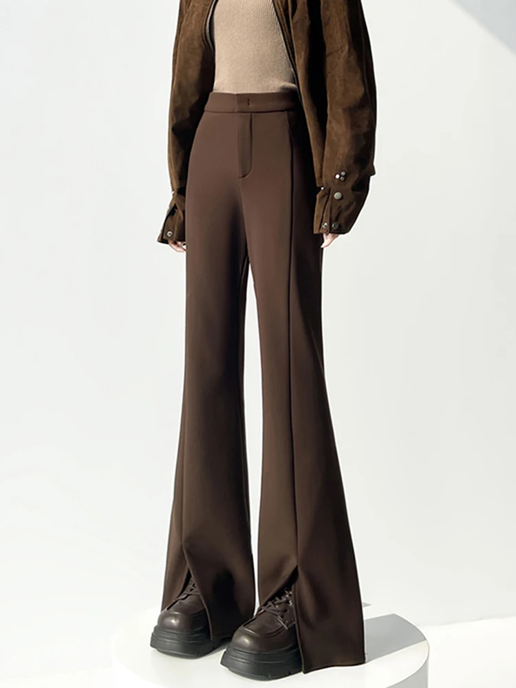 Женские брюки с высокой талией и широкими штанинами, на флисовой подкладке, асимметричного прямого кроя, повседневные, осенне-зимние, новинка
Женские брюки с высокой талией и широкими штанинами, на флисовой подкладке, асимметричного прямого кроя, повседневные, осенне-зимние, новинка