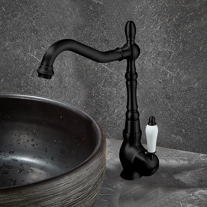 Antique Kitchen Faucets Brass Faucets for Kitchen Hot & Cold Sink Mixer Single Lever Bathroom Faucet Sink Mixers Tap Water Crane
Antique Kitchen Faucets Brass Faucets for Kitchen Hot & Cold Sink Mixer Single Lever Bathroom Faucet Sink Mixers Tap Water Crane