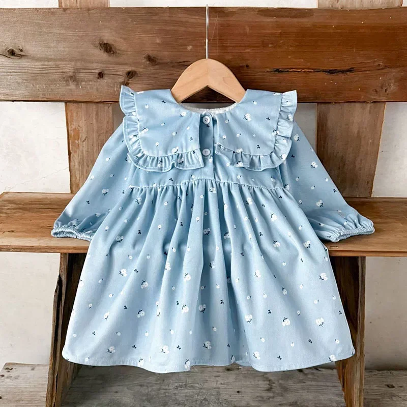 Новинка 2023 года, осенняя детская одежда, праздничное платье для девочек от 1 до 5 лет, вельветовые детские платья принцессы с длинными рукавами и цветочным принтом
Новинка 2023 года, осенняя детская одежда, праздничное платье для девочек от 1 до 5 лет, вельветовые детские платья принцессы с длинными рукавами и цветочным принтом