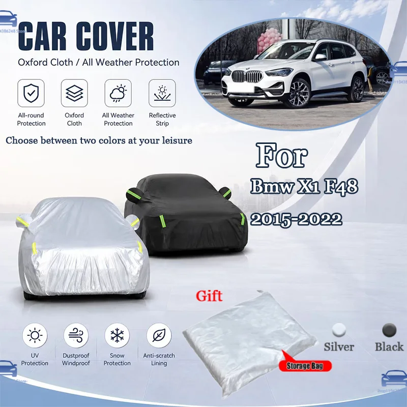 For Bmw X1 F48 2015-2022 All Weather Oxford Car Cover Uv Snow Dustproof Reflective Strip Outdoor Protection
For Bmw X1 F48 2015-2022 All Weather Oxford Car Cover Uv Snow Dustproof Reflective Strip Outdoor Protection