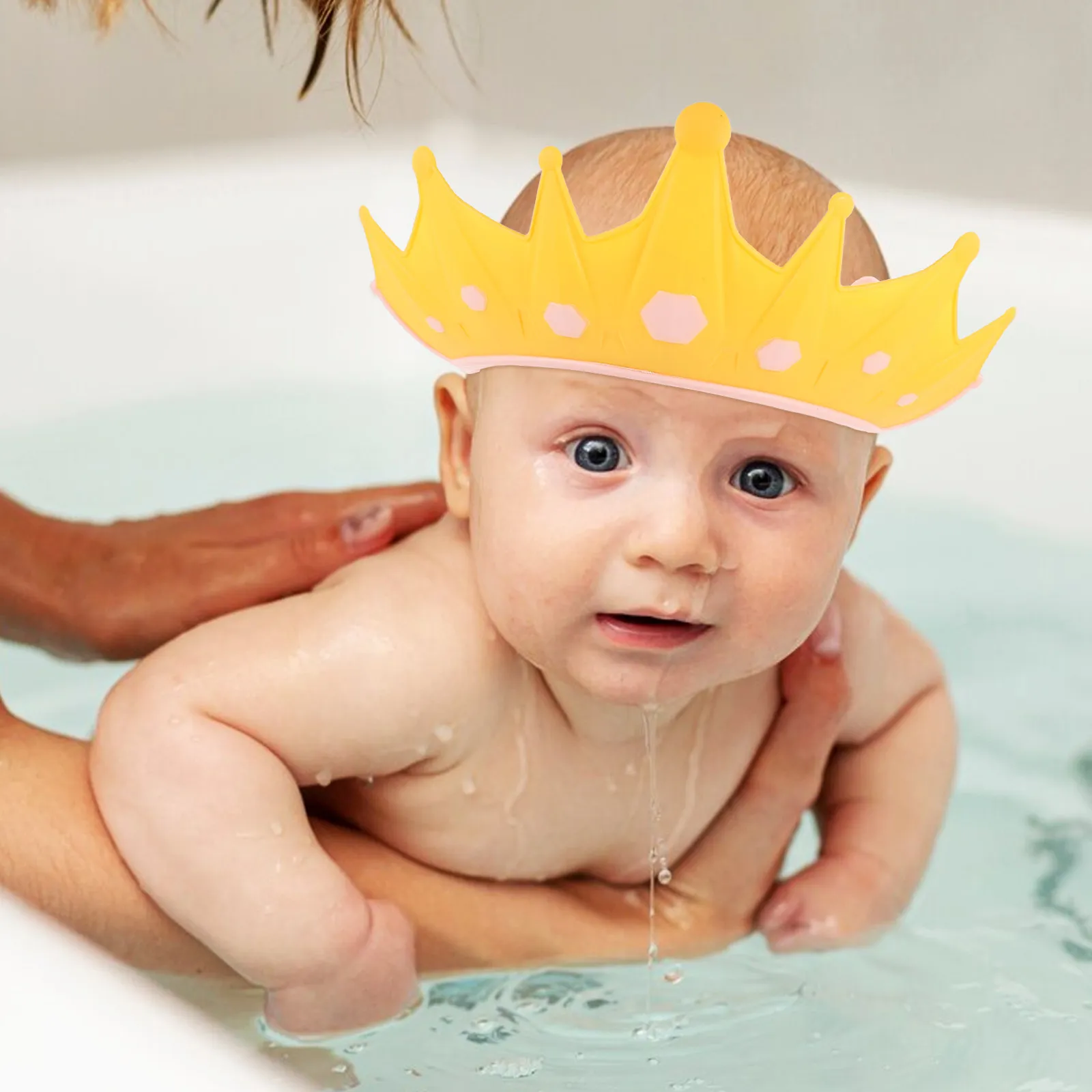 2Pcs Baby Shower Cap Adjustable Waterproof Bath Hat for Washing Hair Soft Silicone Shield for Toddlers Kids Ear Protection
2Pcs Baby Shower Cap Adjustable Waterproof Bath Hat for Washing Hair Soft Silicone Shield for Toddlers Kids Ear Protection