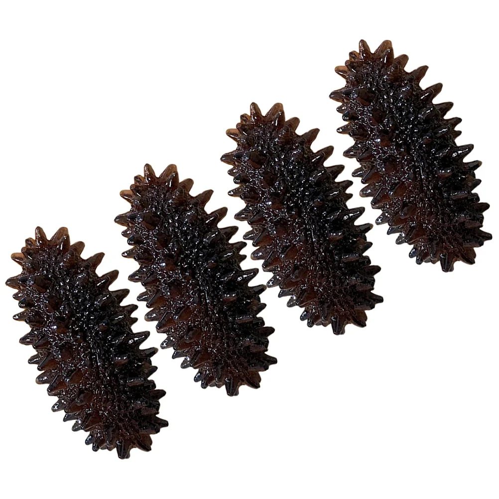 4pcs Realistic Fake Sea Cucumber Lifelike Sea Cucumber Meat Model for Store Market Dispaly Fake Sea Cucumber Prop
4pcs Realistic Fake Sea Cucumber Lifelike Sea Cucumber Meat Model for Store Market Dispaly Fake Sea Cucumber Prop